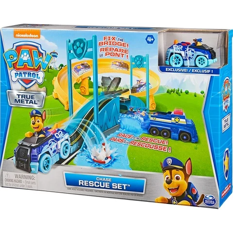 Paw Patrol True Metal Ultimate Chase rescue set