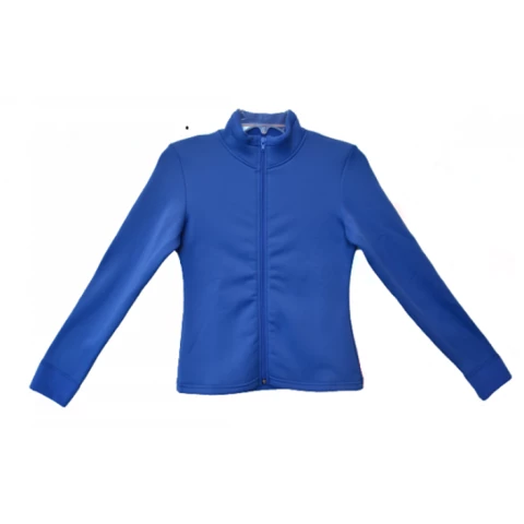 ChloeNoel Ice Skating Jacket Fitted Figure Fleece (Blue)