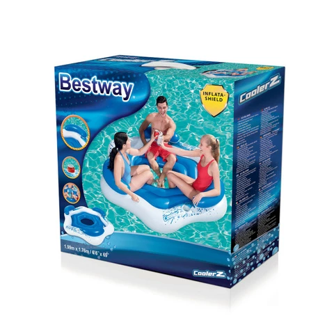  Bestway swimming mattress 199 x 176 cm for three Bestway