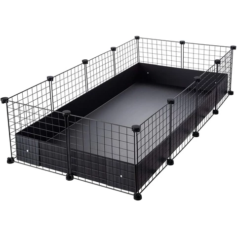 CagesCubes Cage (71 x 145 cm) + Coroplast Base for guinea pigs
