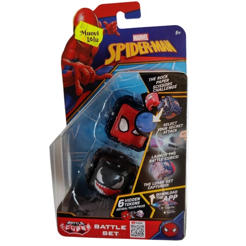 Spiderman Battle cube blue and gray