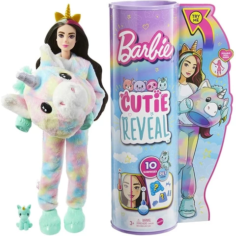 Barbie Cutie Reveal Unicorn doll
