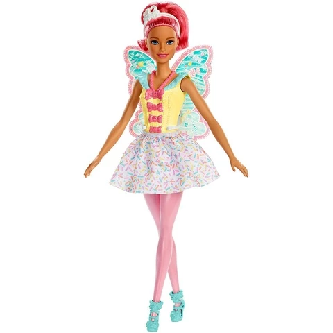  Barbie Dreamtopia pink haired fairy