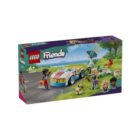 LEGO Friends Sähköauto Ja Latausasema