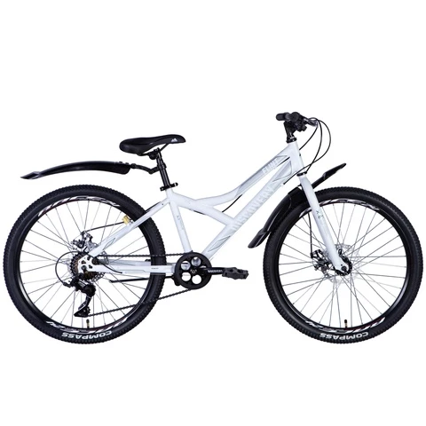 Discovery Flint 24" 7-v lasten maastopyörä harmaa (Harmaa)