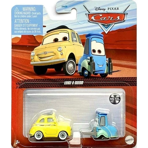 Disney Cars Luigi ja Guido autot