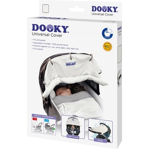 Dooky Original cover Cream White