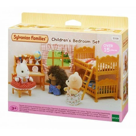 Sylvanian Families Maalaistalon Lastenhuone Kerrossängyllä