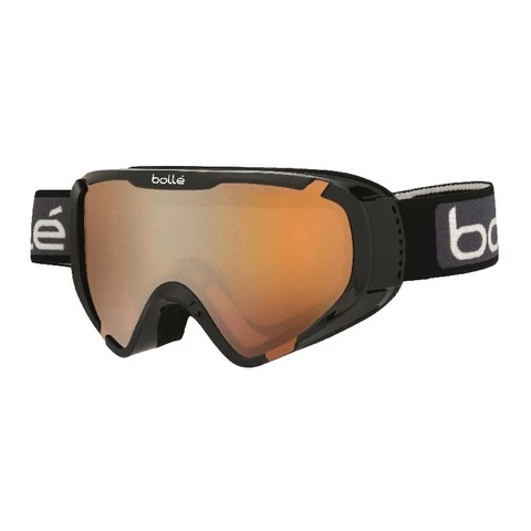 Bolle Explorer OTG Shiny Black Citrus Gun Snowboard Goggles
