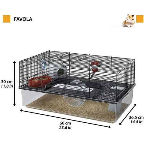  Ferplast Favola hamster / mouse cage 60 x 36.5 x 30 cm