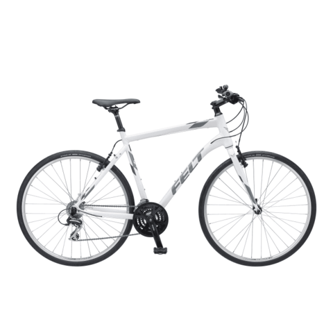 Buy Felt QX 65 Gloss White 55 cm Men's Bike Hybrid | Urheiluperhe