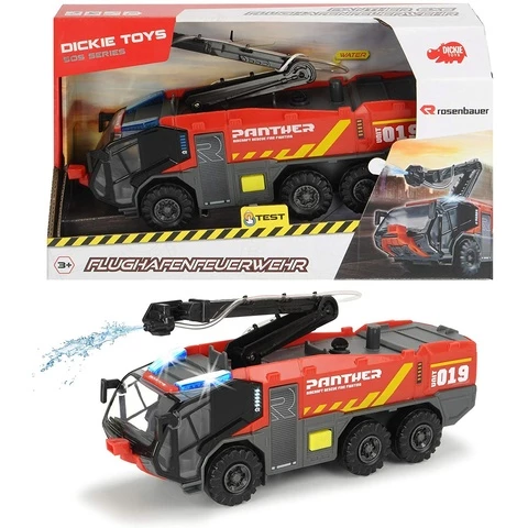 Dickie Toys Airport Fire Brigade with light, sound and water