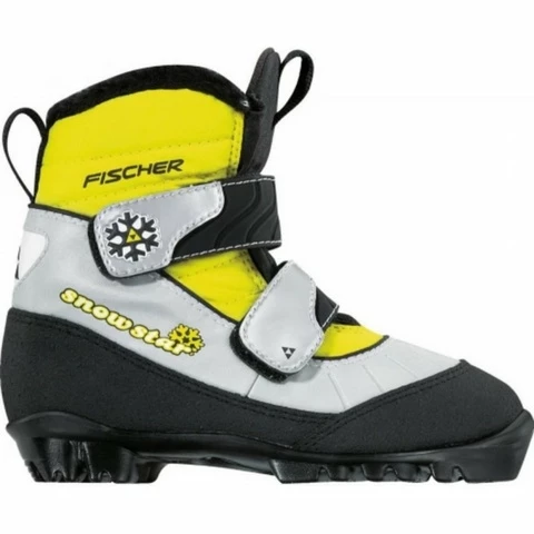  Fischer Snowstar Yellow Jr Ski Boots