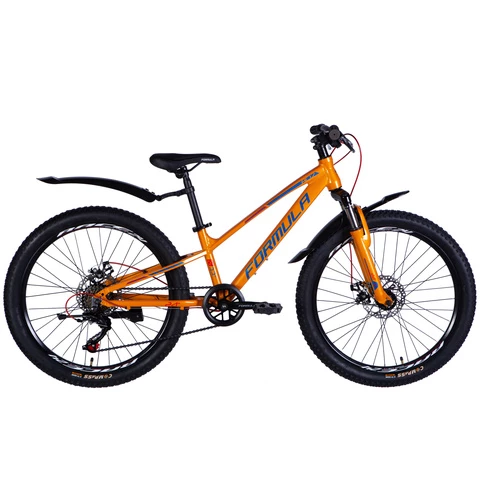 Formula BLACKWOOD 1.0 maastopyörä 24" 21-v oranssi-sininen (oranssi-sininen, 24'')