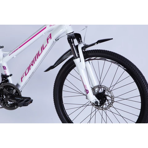 Formula BLACKWOOD 1.0 maastopyörä 24" 21-v valkoinen-pinkki (valkoinen-pinkki, 24'')