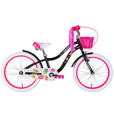 Formula CREAM lasten polkupyörä 20" musta-pinkki (20")