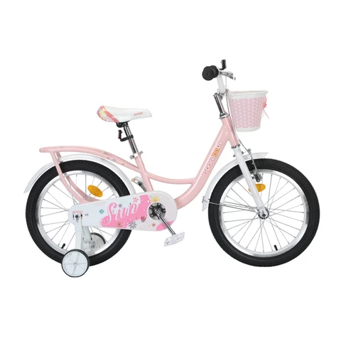 Formula Kid SPACE SUN 18" lasten polkupyörä persikka (18")