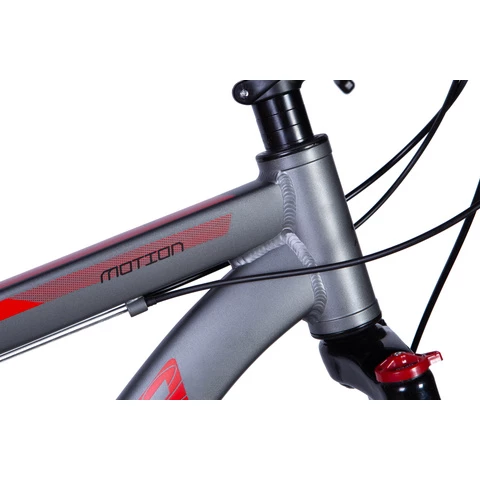 Formula Motion 29" 21-v maastopyörä harmaa-punainen (Harmaa-punainen, 29")