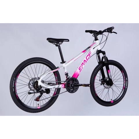 Formula Space Mercury 24" 21v lasten maastopyörä valko-pinkki (24'')