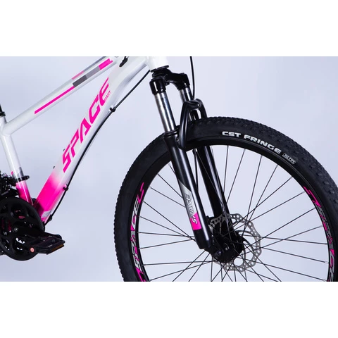 Formula Space Mercury 26 21v maastopyörä valko-pinkki (26'')