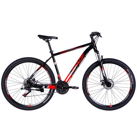 Formula SPACE MERCURY maastopyörä 29" 21-v musta-punainen (Musta-punainen, 29")