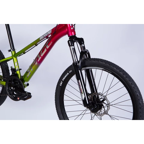 Formula Space Phaeton 24" 21-v maastopyörä vihreä-pinkki (24'')