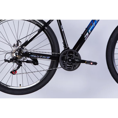 Formula SPACE PHAETON 29" 21-v maastopyörä musta-sininen (Sinimusta, 29")