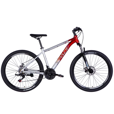Formula SPACE Phaeton maastopyörä 27.5" 21-v hopea-punainen (27.5")