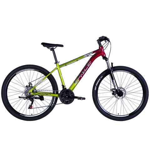 Formula SPACE Pheeton maastopyörä 27.5" 21-v lime-punainen (27.5")