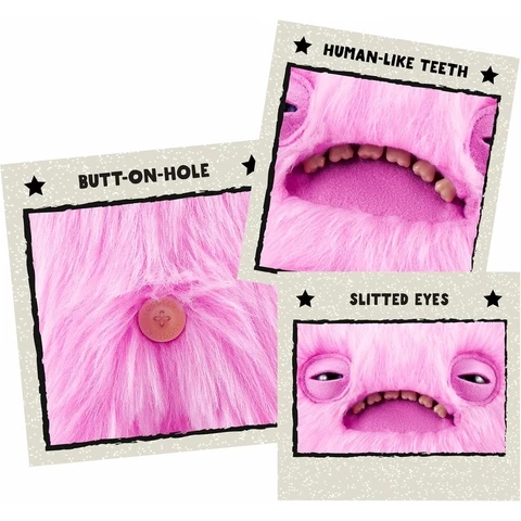 Fuggler Love Fugg pehmolelu pinkki