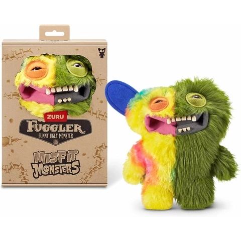 Fuggler Misfit  vihreä ja monivärinen pehmo