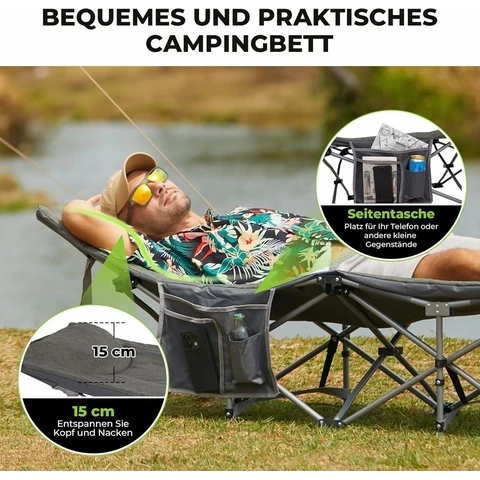 FUNDANGO retkisänky patjalla