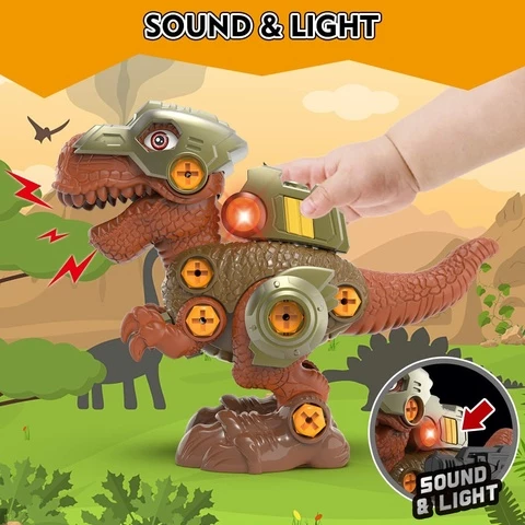 Gilobaby constructor set Dinosaur Tyrannosaurus with light and sounds