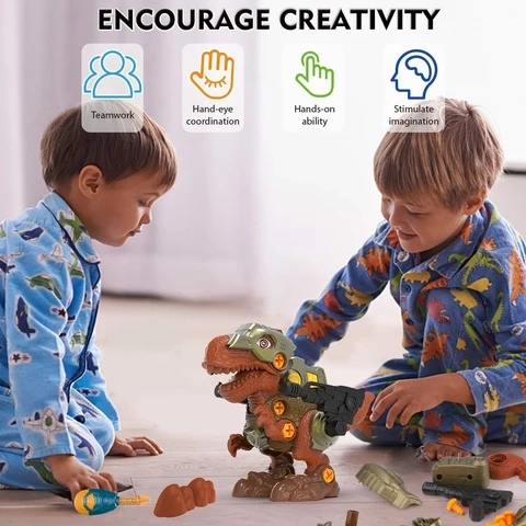 Gilobaby constructor set Dinosaur Tyrannosaurus with light and sounds