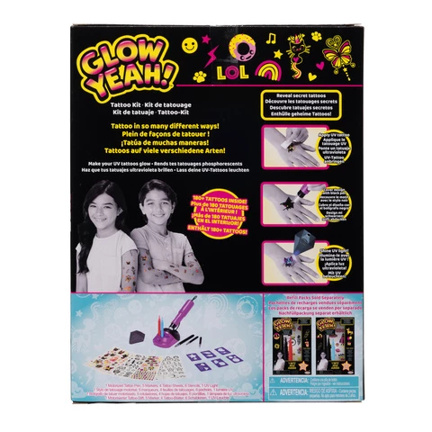 Glow Yeah! tattoo kit