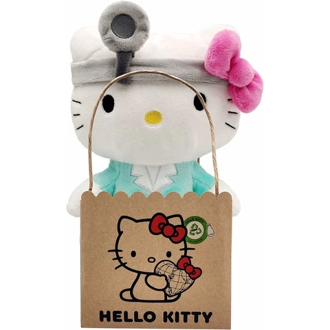 Hello Kitty pehmolelu lääkäri Eco pakkauksessa