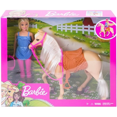 Barbie doll and the horse FXH13