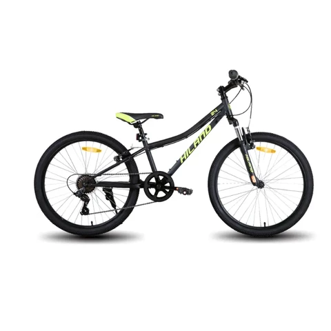 HILAND Climber 2.0 maastopyörä 24'' 7-v musta (Musta, 24'')