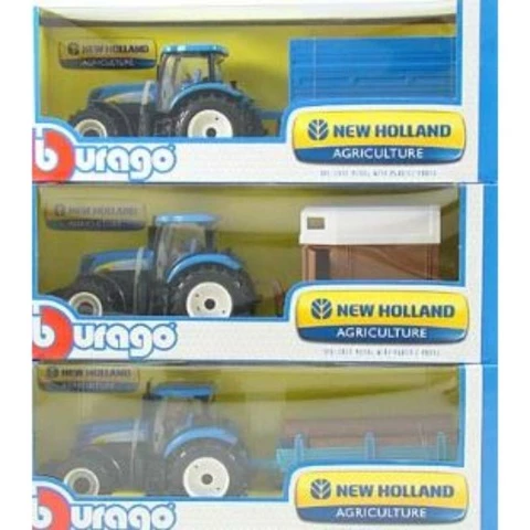 Tractor and trailer New Holland different types