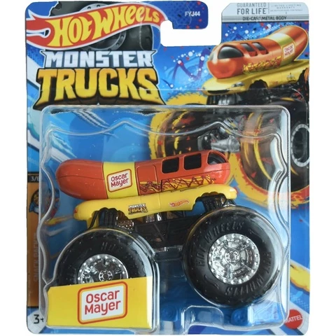Hot Wheels Monster Trucks Oscar Mayer auto