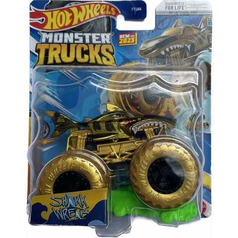 Hot Wheels Shark Wreak Monster Trucks 