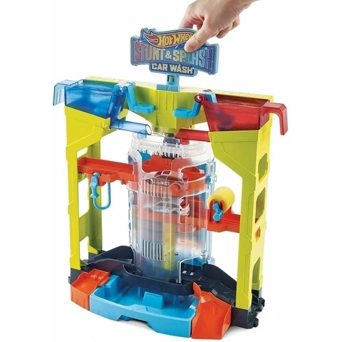 Hot Wheels Stund and Splash autopesulla