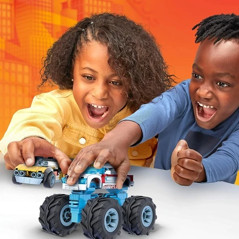 Mega Mega Construx Hot Wheels Rodger Dodger and Racing Monster Truck