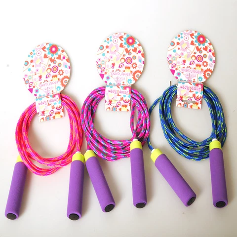 Jump rope 4 m fabric different colors