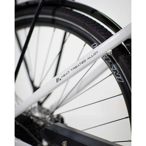 Insera e-Reflex 28" 9-v sähköpyörä valkoinen (Valkoinen, 28")