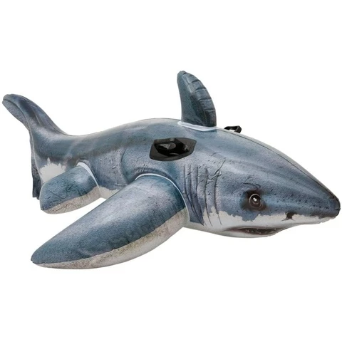 Intex shark swimming toy and swimming mattress 173 cm