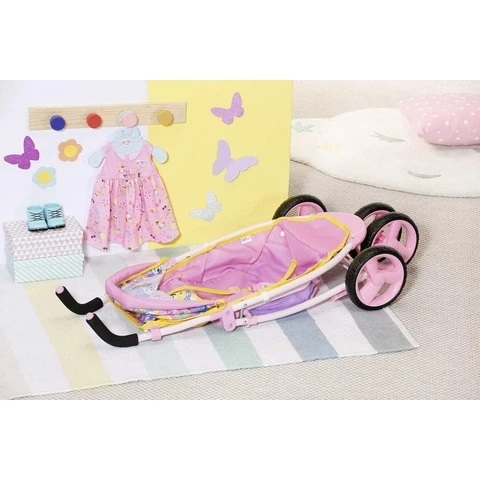  Baby Born Jogger doll's jogging stroller