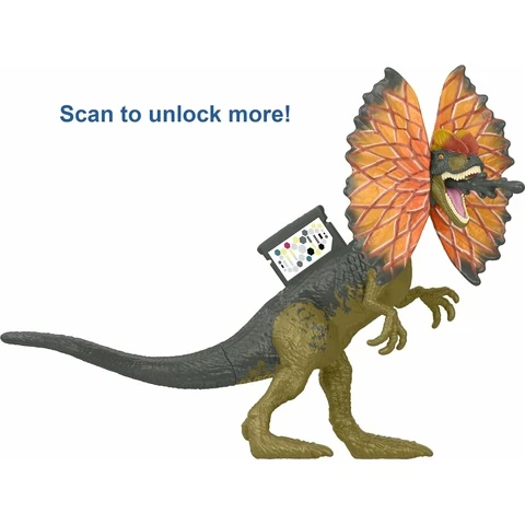 Jurassic World leikkisetti Claire ja Dilophosaurus 