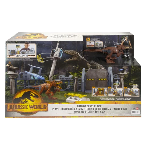 Jurassic World Outpost Chaos leikkisetti