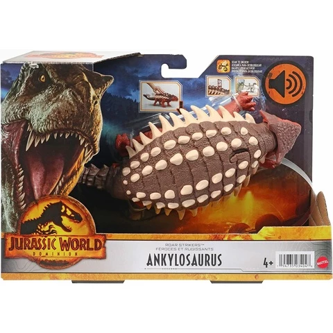 Jurassic World Roar Attack Dinosaur Ankylosaurus